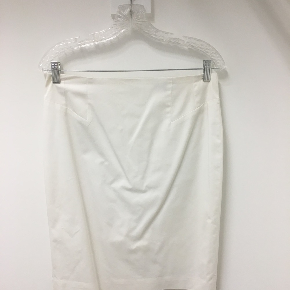 White Ann Taylor pencil skirt